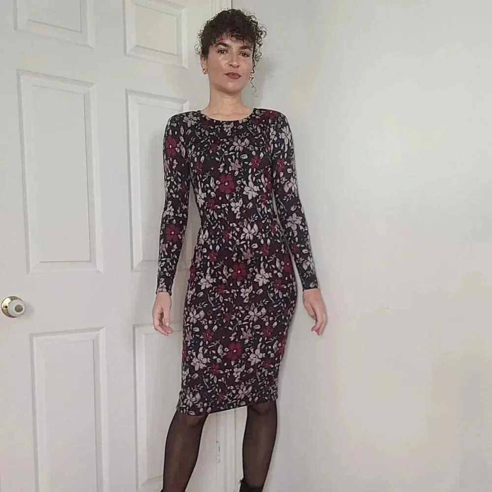 Robe midi imprimée Nadya & Toto